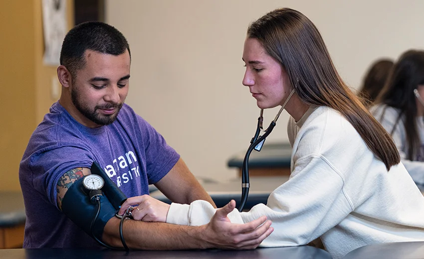 Chatham graduate students practicing in nursing